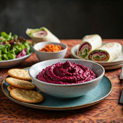 Roasted Vegetable Dip - Brilliant Beet (Pack With 2) - Image 2