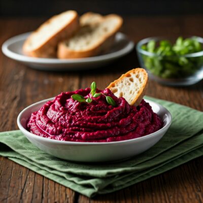 Roasted Vegetable Dip - Brilliant Beet - Image 4