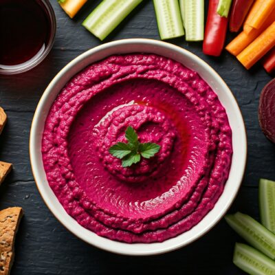 Roasted Vegetable Dip - Brilliant Beet - Image 3